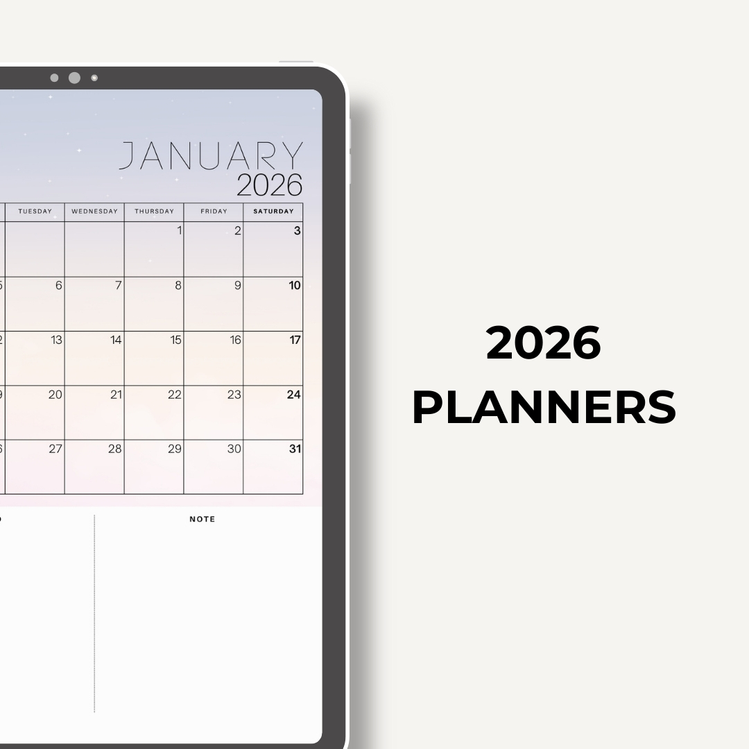 2026 Planners