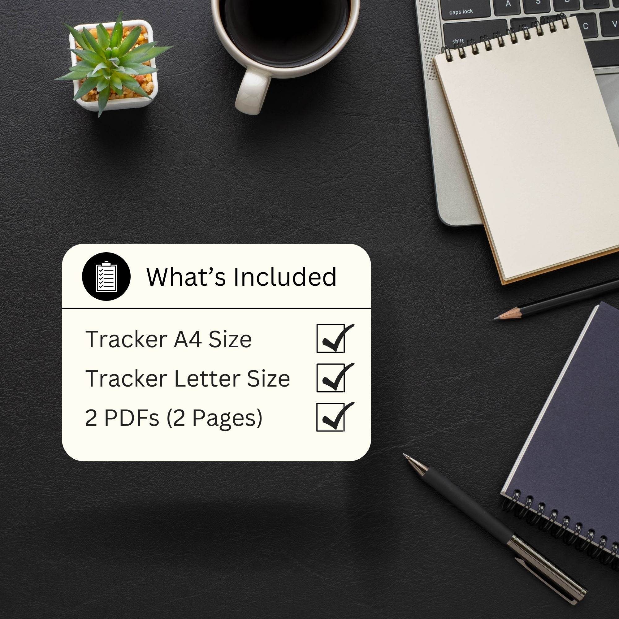 Weekly Habit Tracker Printable – Minimal Routine & Goal Tracker | TRAC-004-01 - Image 4