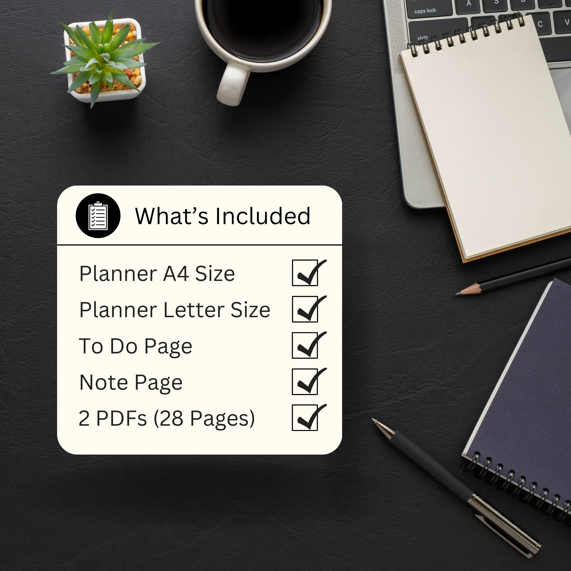 2026 Daily Planner Printable | To-Do List & Notes | Minimal & Functional Design | PLADAY2026-001-04 - Image 7