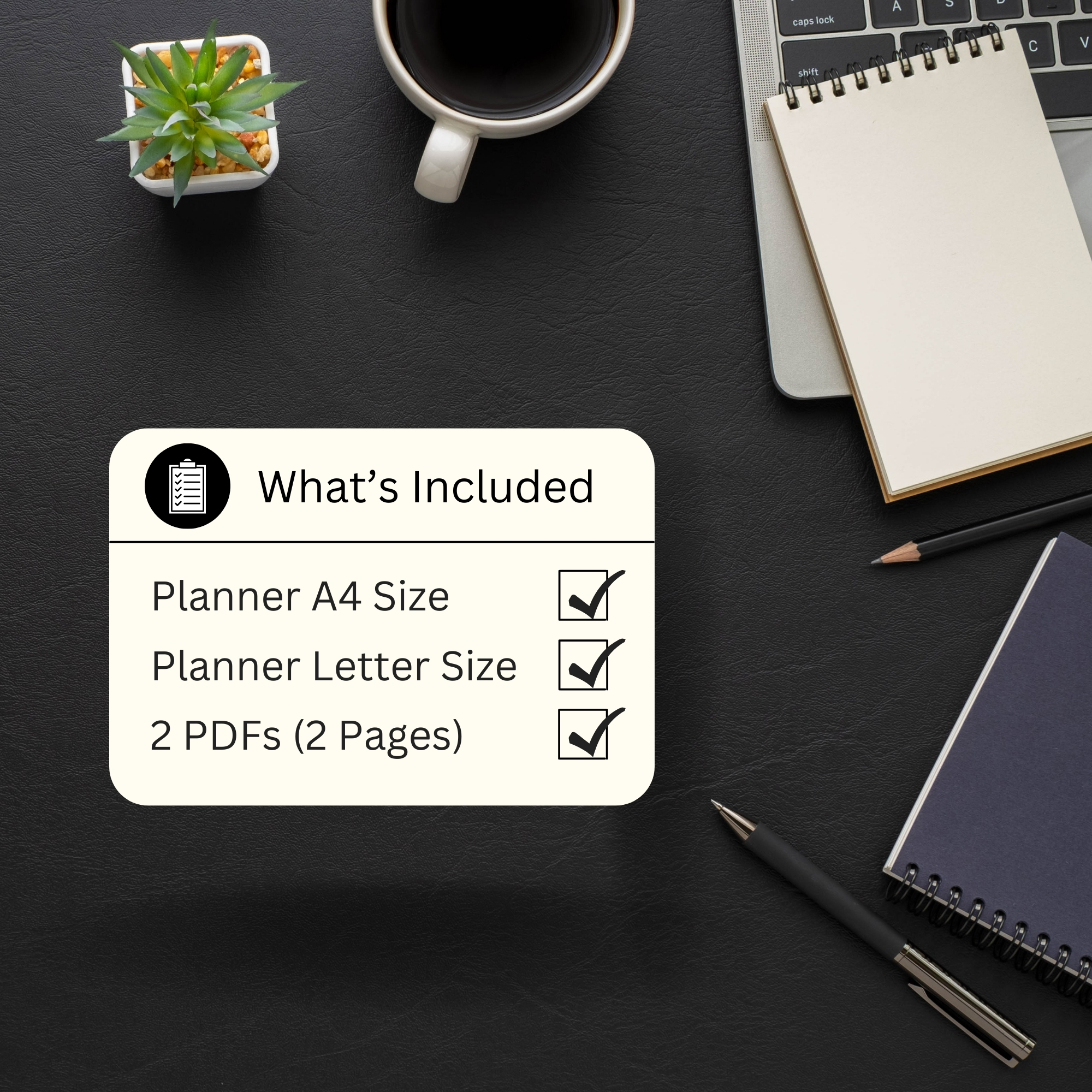 Printable Daily Planner | Time Schedule, Activities, My List & To-Do List | A4 & Letter PDF | PLADAY-003-01 - Image 5