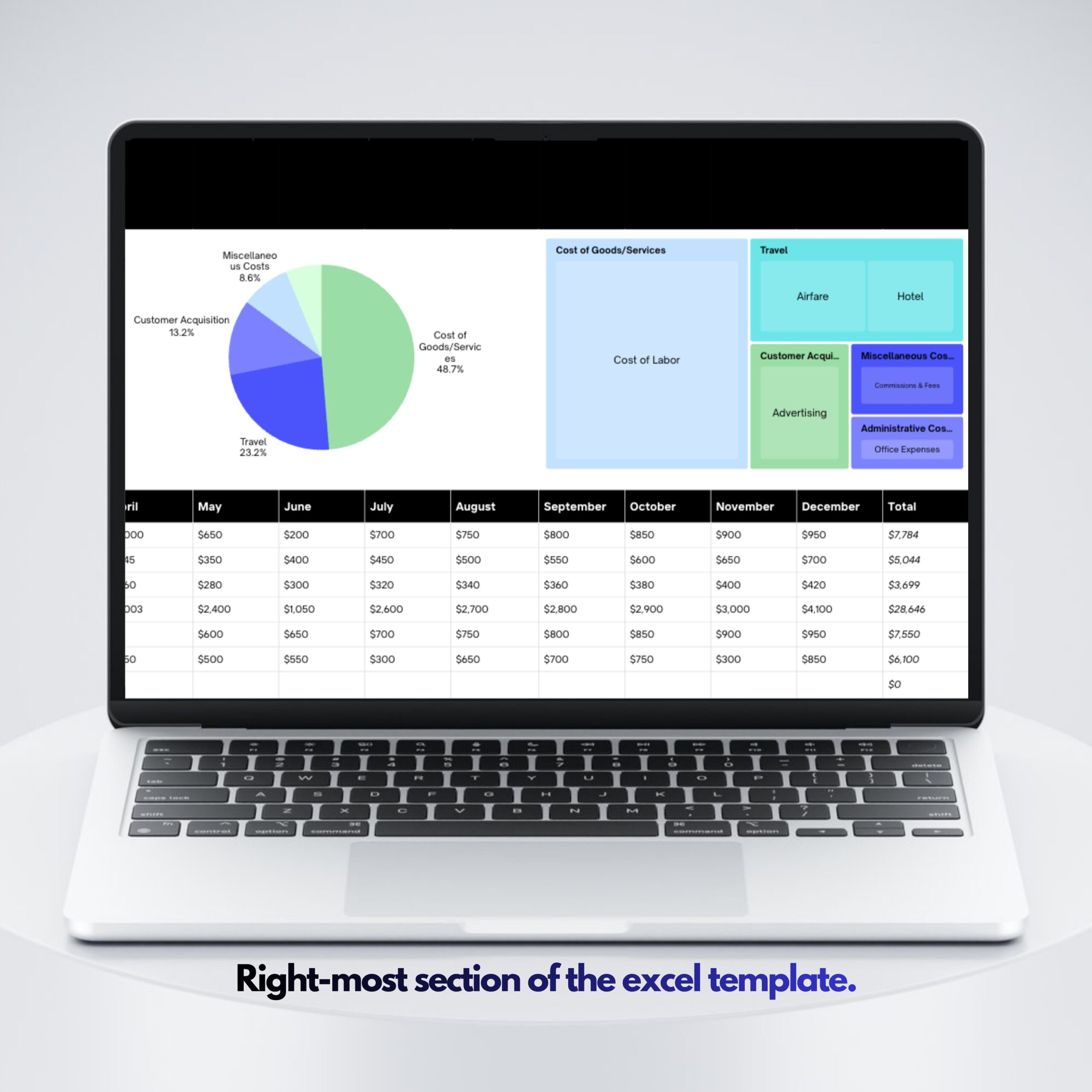 Editable Budget Tracker Canva Excel Template | Monthly Tracker with Charts | Financial Planner Spreadsheet | TRAC-012-01 - Image 2