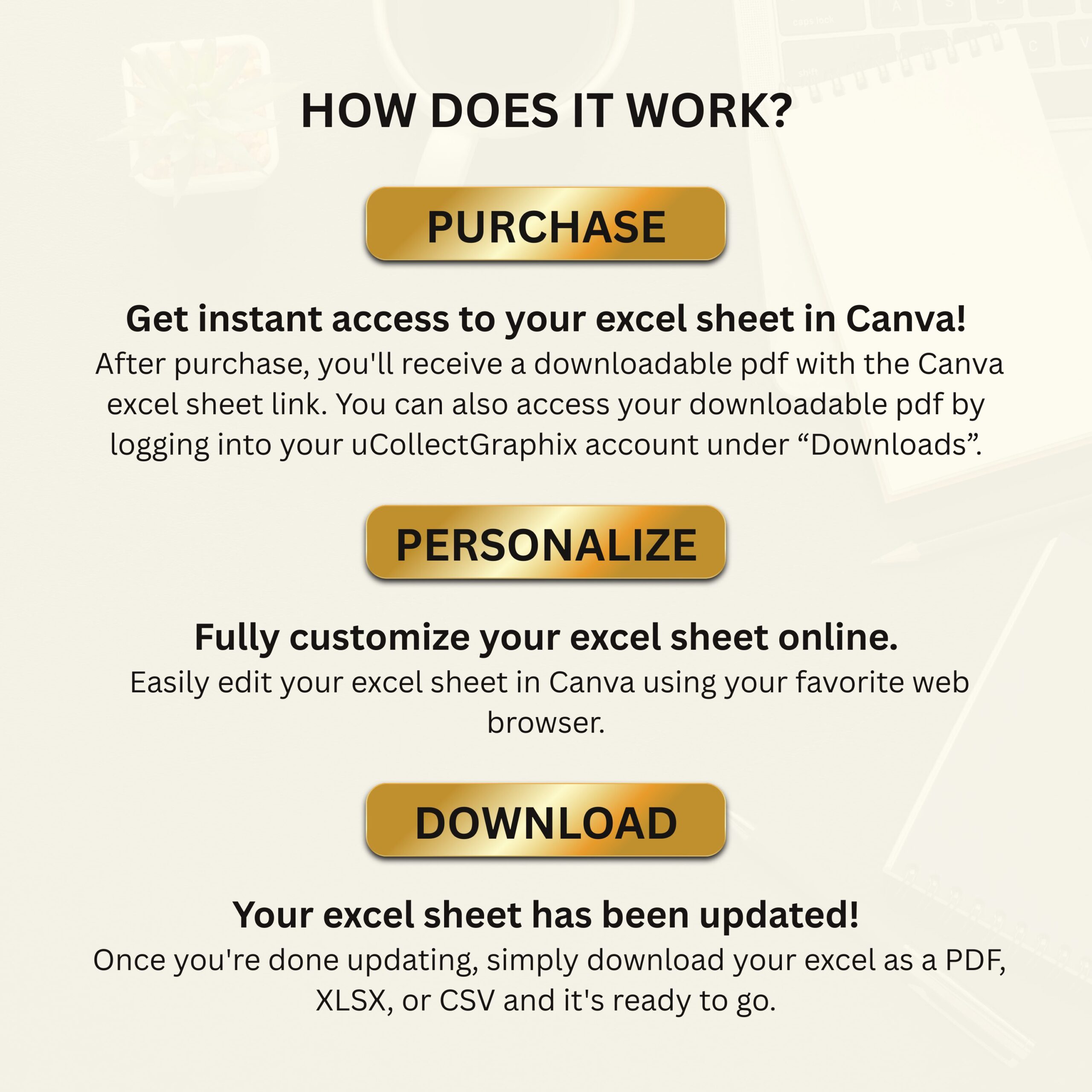 Editable Budget Tracker Canva Excel Template | Monthly Tracker with Charts | Financial Planner Spreadsheet | TRAC-012-01 - Image 7