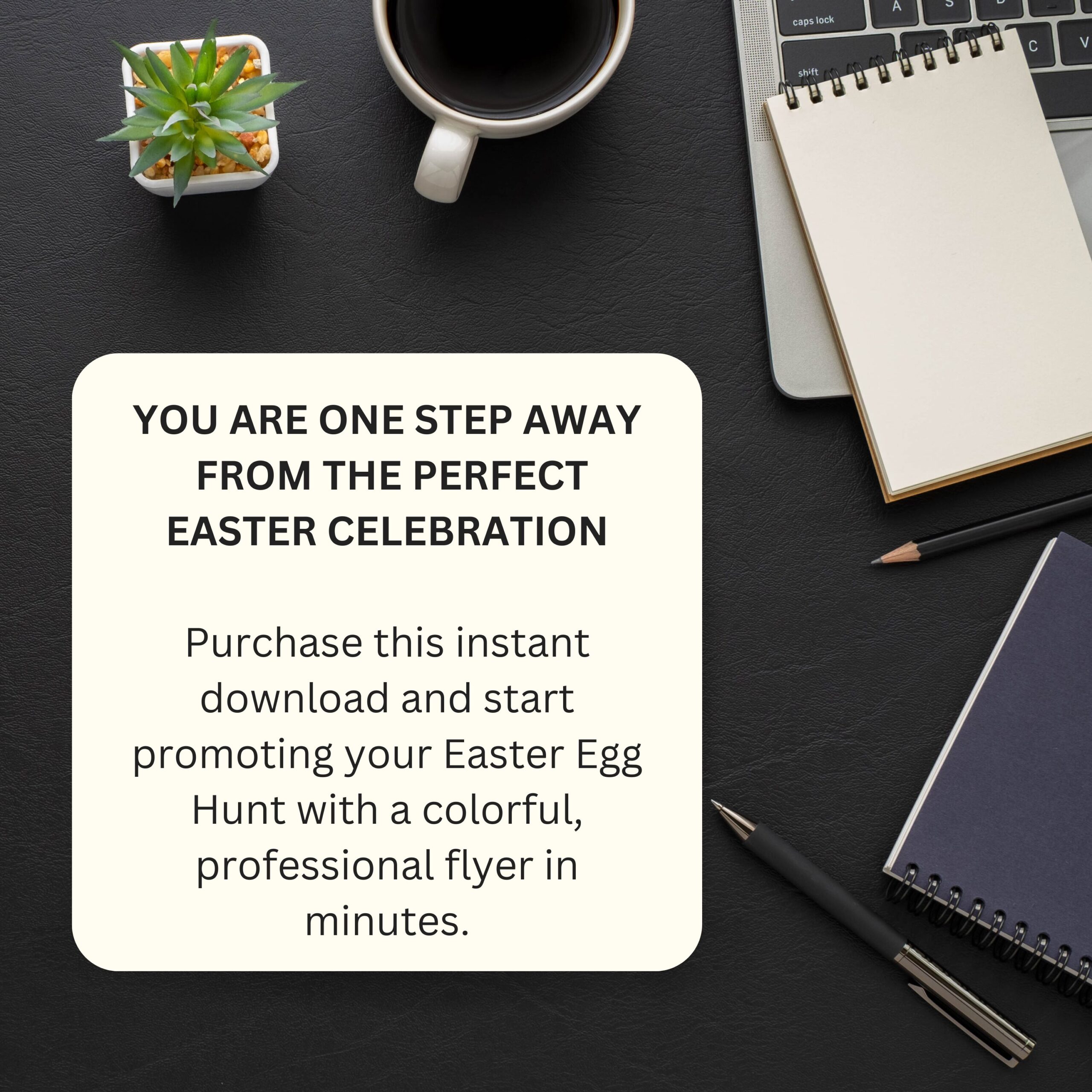 Editable Easter Egg Hunt Flyer Canva Template | Kids Easter Event Flyer | Spring Festival Invitation | FLYER-002 - Image 7