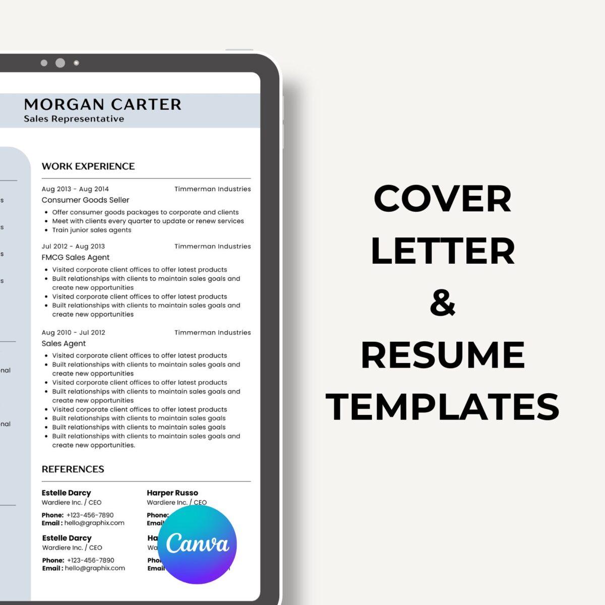 Cover Letter & Resume Templates